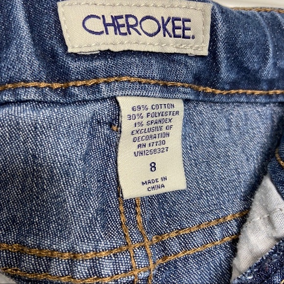 Cherokee Girls Bootcut Medium Wash Denim Jeans - Picture 7 of 10